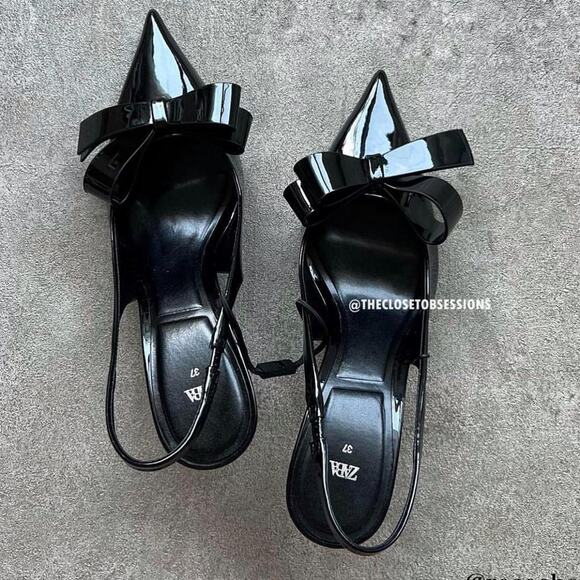 ZARA Pointed Toe Slingbacks NWT LAST ONE!!! - Picture 8 of 16